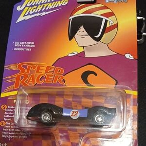 Johnny Lightning Speed Racer Die-Cast Car - Black